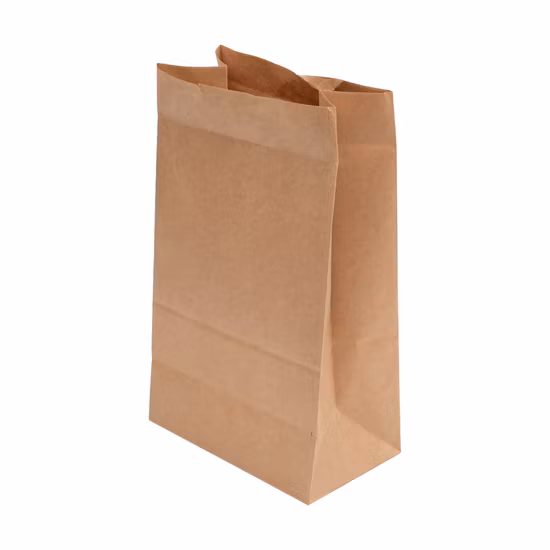 FDA/EU 無料サンプル特注 100% リサイクル格安クラフト紙レストランギフト食料品キャリーバッグ