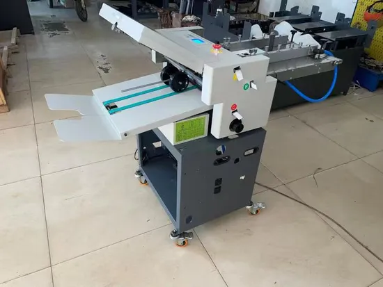 自動医薬品チラシ折り機紙シート折りフォルダー機械の価格