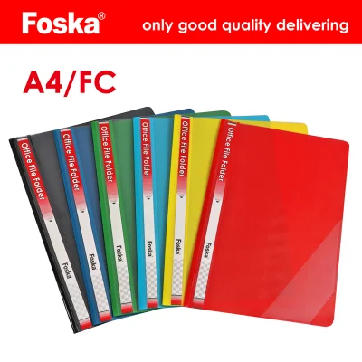 Foska オフィス文具無地紙ファイルフォルダー