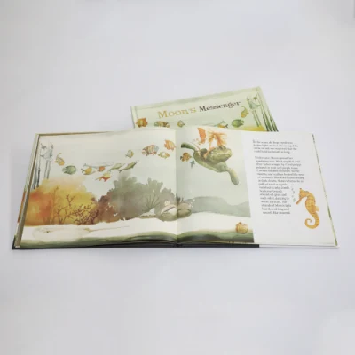 フルパック書籍印刷 OEM パンフレット雑誌聖書書籍児童教育ストーリーピクチャーサウンドブックハードカバー書籍印刷